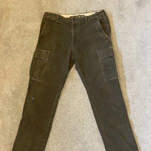 Banana Republic Men;s Army Green Traveler Pants